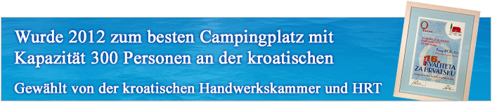 Camping award